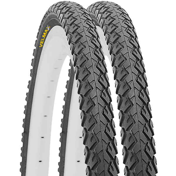 VELMAX 2x 700 x 35c Tyres 37-622 Road Mountain Electric Bike Bicycle (PAIR)