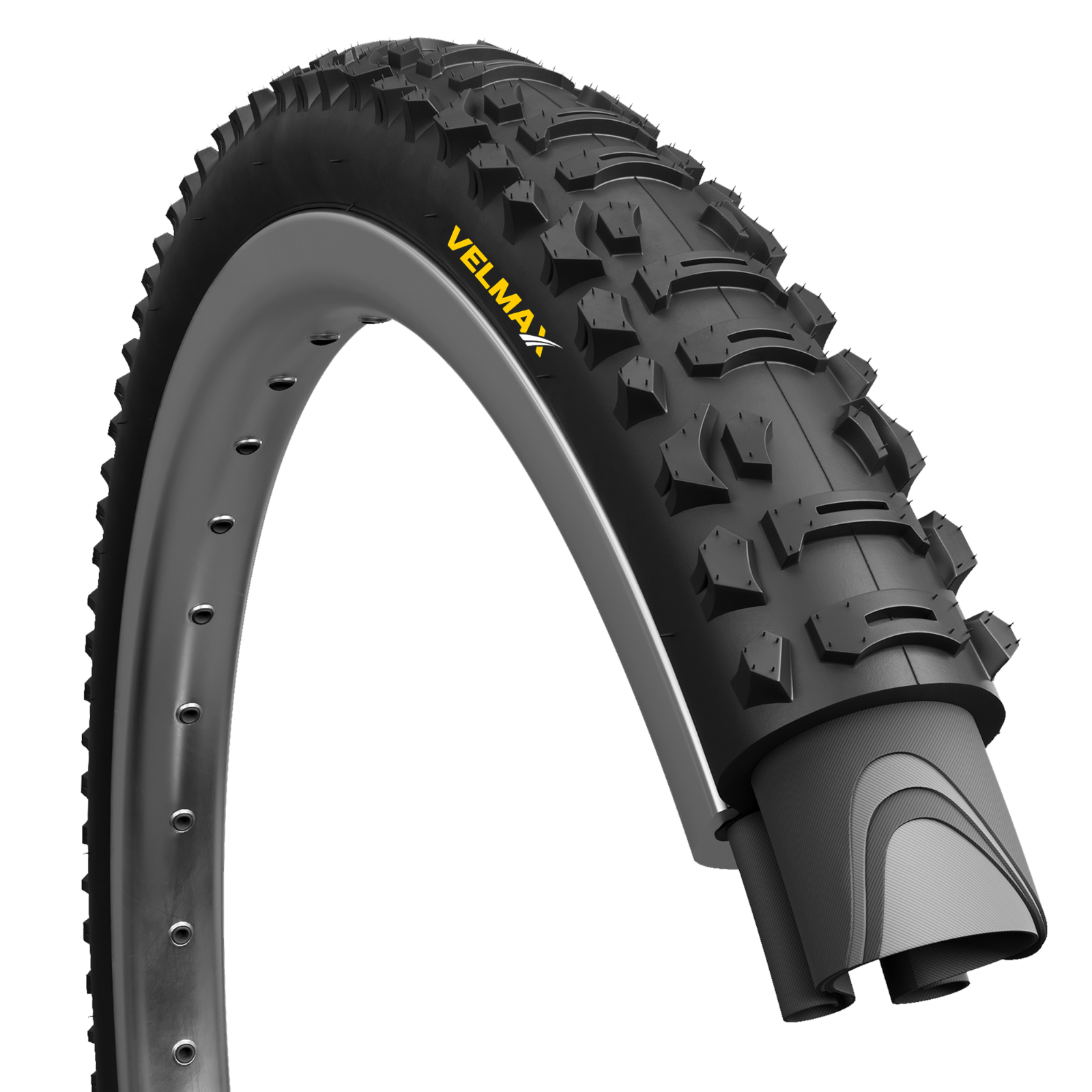 VELMAX 26 x 1.95 Tyre 53-559 MTB Mountain Offroad Hybrid Bike Bicycle