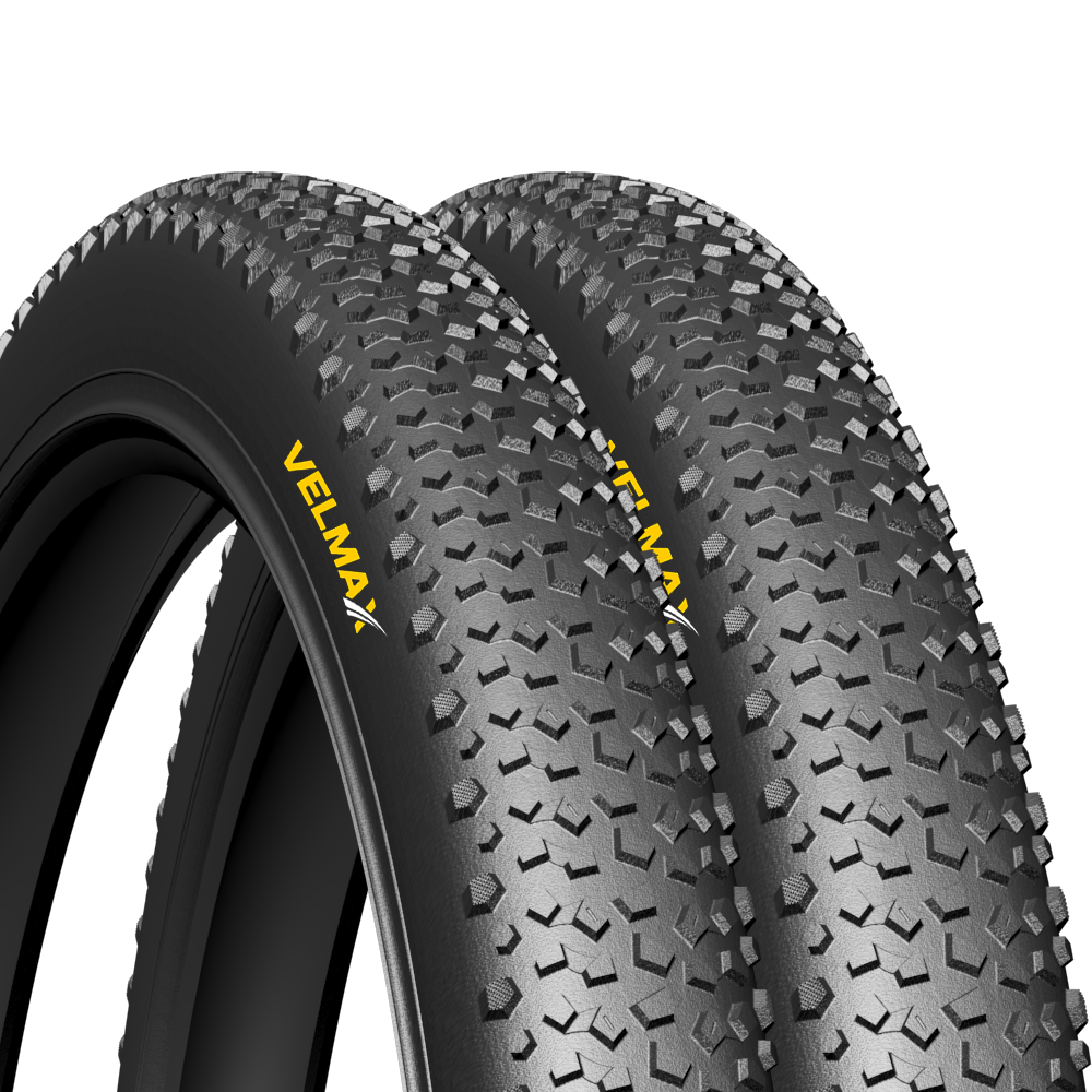 VELMAX 2x 27.5 x 2.35 Tyres 60-584 MTB Mud Offroad Mountain Bike Bicycle