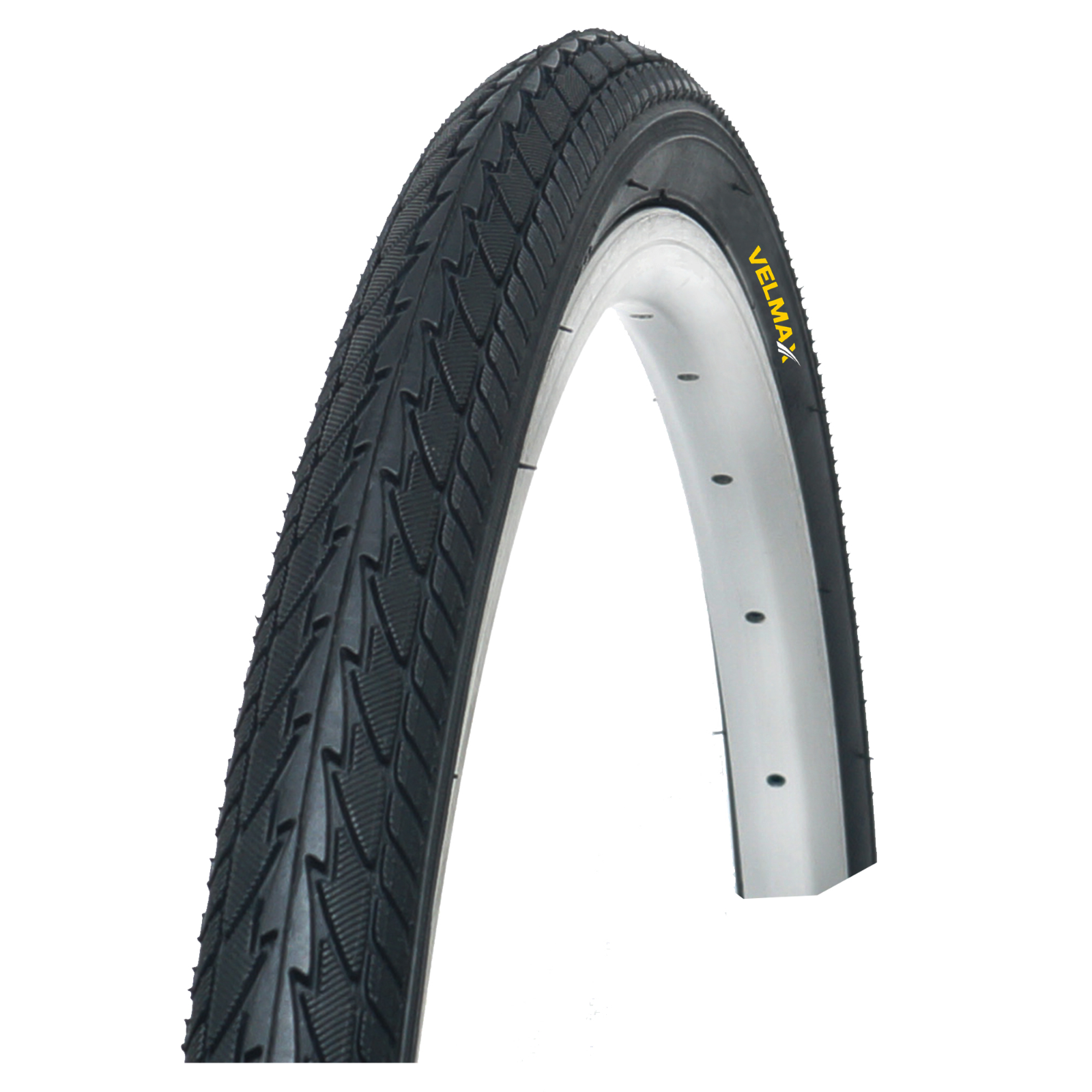 VELMAX 26 x 1.50 Tyre 40-559 Slick Road Cycle City Hybrid Bike Bicycle