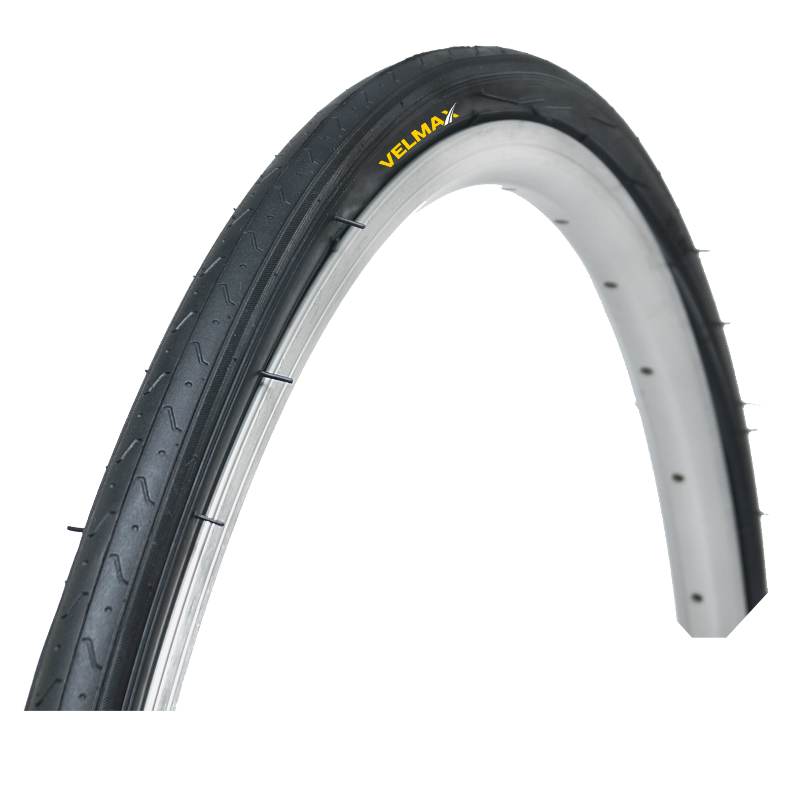 VELMAX 2x 700 x 23c Tyres 23-622 Cycle Race Racing Road Bike Bicycle (PAIR)